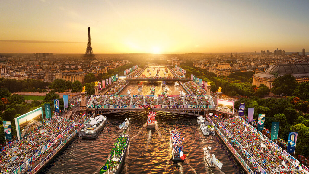 An artists impression of the Olympic Games Paris 2024 - Luxury Escapes