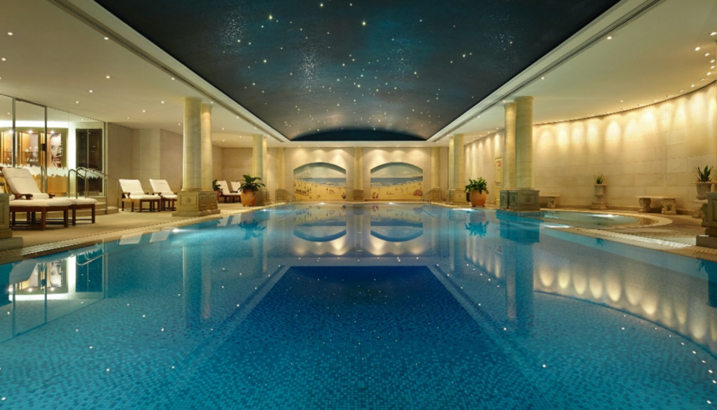 The starry ceiling at the spa by Chuan pool at The Langham, Sydney, one of the best 5-star hotels in Sydney - Luxury Escapes