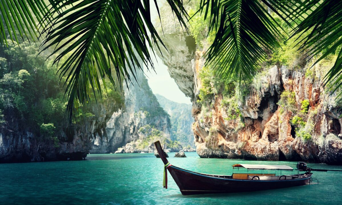A boat in Krabi, Thailand, one of the top things to do in Thailand - Luxury Escapes