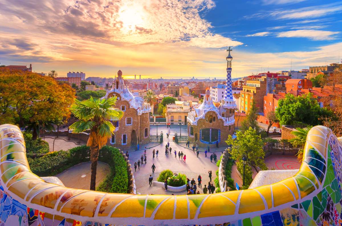Park Guell in Barcelona, a Spanish city that makes a great family-friendly holiday destination - Luxury Escapes