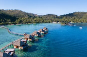 Home to the first of Fiji’s overwater bures, Likuliku Lagoon Resort is an adults-only paradise - Luxury Escapes