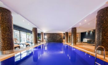 Heated indoor pool at Amora Hotel Jamison Sydney, the perfect Sydney staycation spot - Luxury Escapes