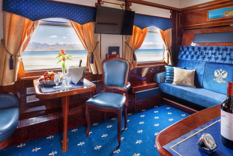 The Imperial Suite aboard Golden Eagle Luxury Trains - Luxury Trains