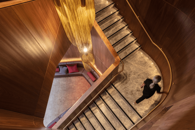 The Lobby stairwell at Next Hotel Melbourne - Luxury Escapes