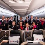 Qantas cabin crew on the first flight to Paris from Perth in 20 years - Luxury Escapes