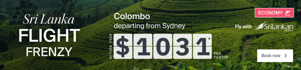 Fly Sydney to Colombo with SriLankan Airlines - Luxury Escapes