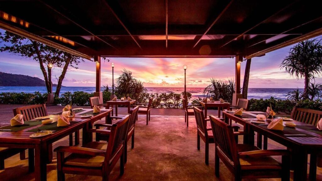 Sunset dining at Katathani Phuket Beach Resort - Luxury Escapes