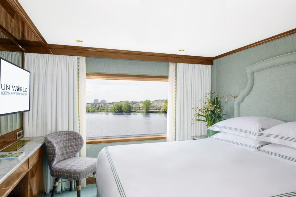 Deluxe Stateroom onboard UniWorld SS Bon Voyage - Luxury Escapes