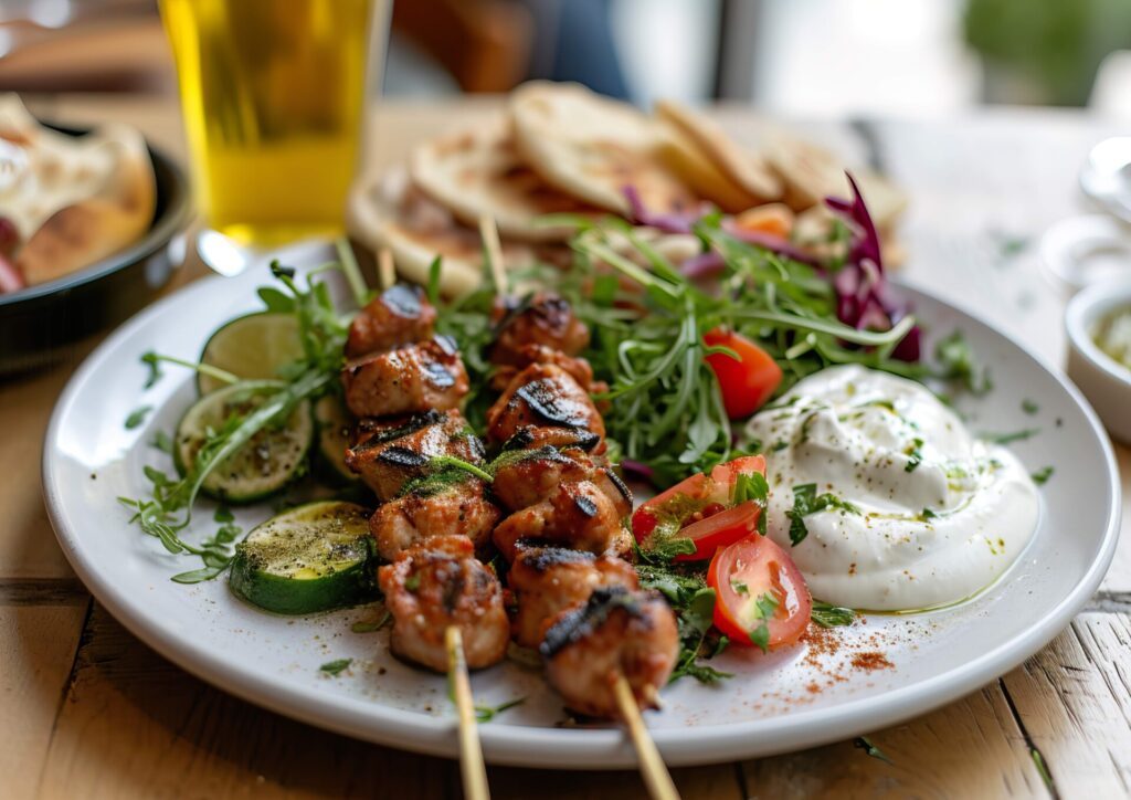 Souvlaki is a must-try dish, one of the best things to do in Athens - Luxury Escapes