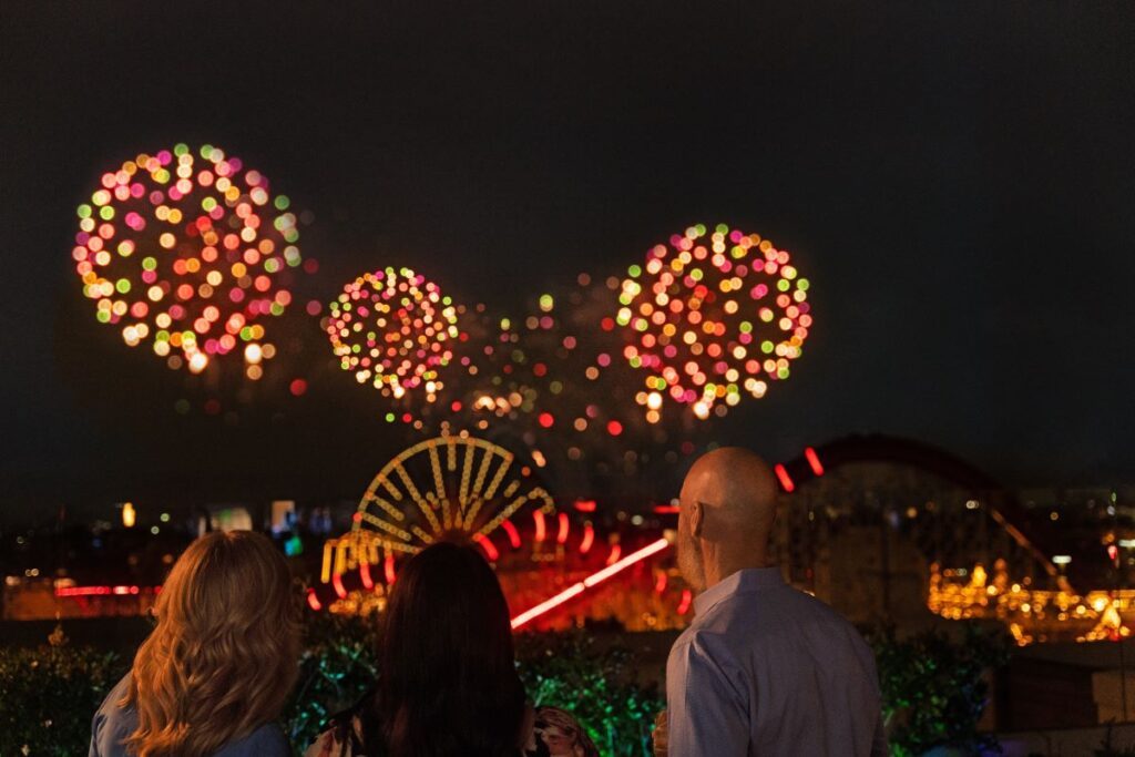 Fireworks over Anaheim California - Luxury Escapes