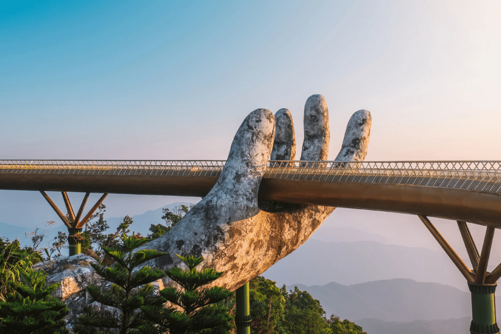 Golden Bridge in Ba Na Hills, Vietnam - Luxury Escapes