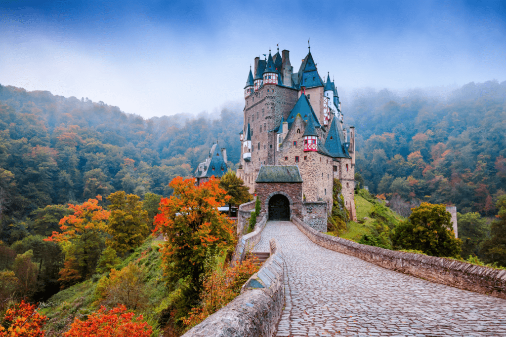 Eltz Castle near Koblenz, one of the prettiest Rhine river cruise stops - Luxury Escapes