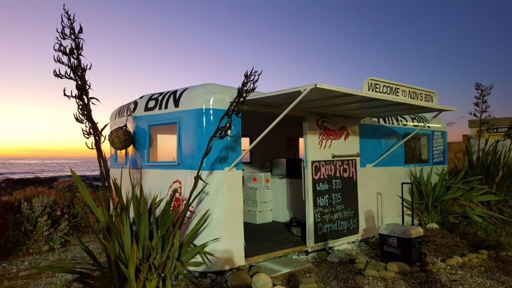 Nin's Bin, a great place to eat in the Top of the South, New Zealand