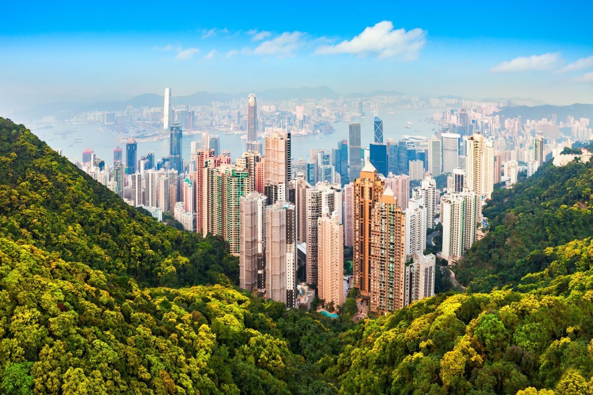Aerial shot of Hong Kong, to illustrate reasons to go - Luxury Escapes