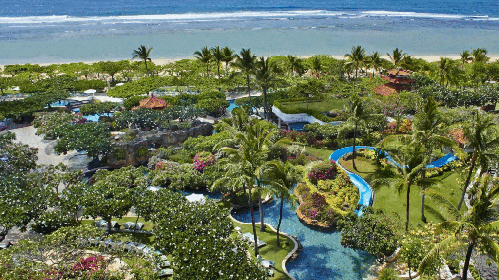 The pool at Grand Hyatt Bali, one of the best family travel destinations - Luxury Escapes