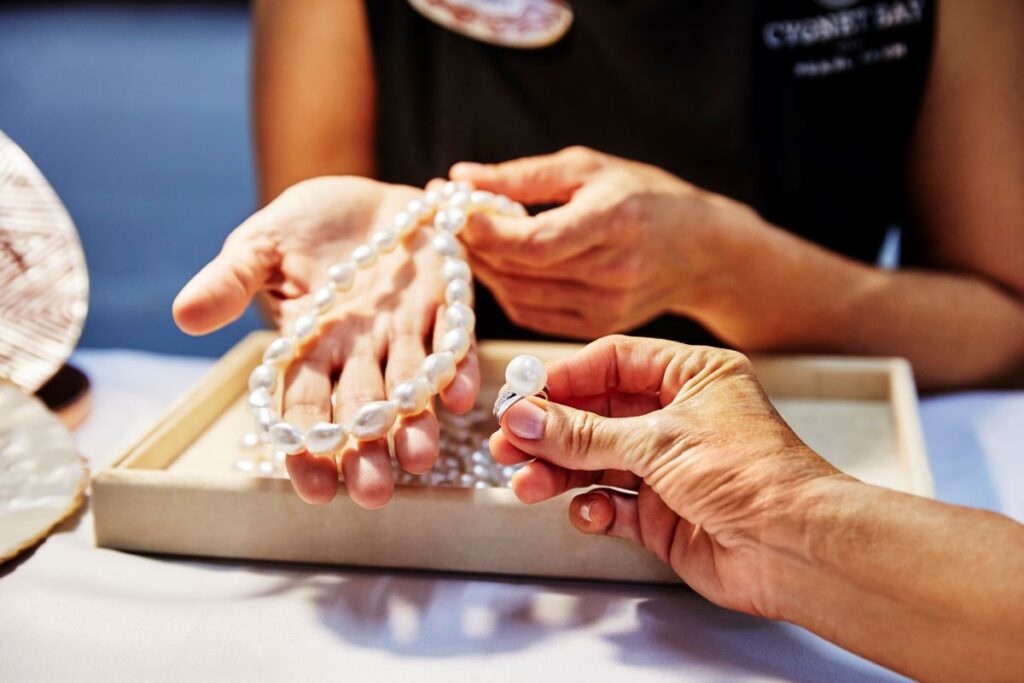 Pearl jewellery; pearling is a huge part of the history of Broome - Luxury Escapes