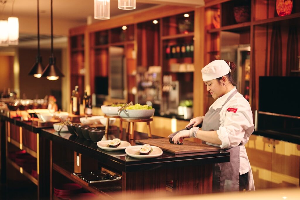 The buffet at Collins Kitchen at Grand Hyatt Melbourne - Luxury Escapes