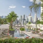The pool deck at Mandarin Oriental Singapore - Luxury Escapes