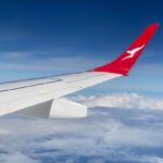 Image of a Qantas plane for a review on the Melbourne to Los Angeles service - Luxury Escapes