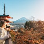 Solo travel woman with view of Mount Fuji, Yamanashi, Japan - Dream by Luxury Escapes