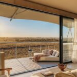 The view from one of the glamping tents at Monarto Safari Lodge - Luxury Escapes