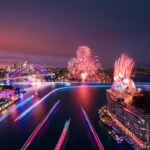 Sydney Harbour lit up for Vivid Sydney 2026 - Luxury Escapes