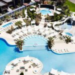 An aerial of the pool at Crown Metropol Perth - Luxury Escapes