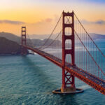 The Golden Gate bridge in San Francisco, one of the best places to visit in California - Luxury Escapes