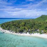 Aerial view of Pacific Resort Aitutaki - Luxury Escapes