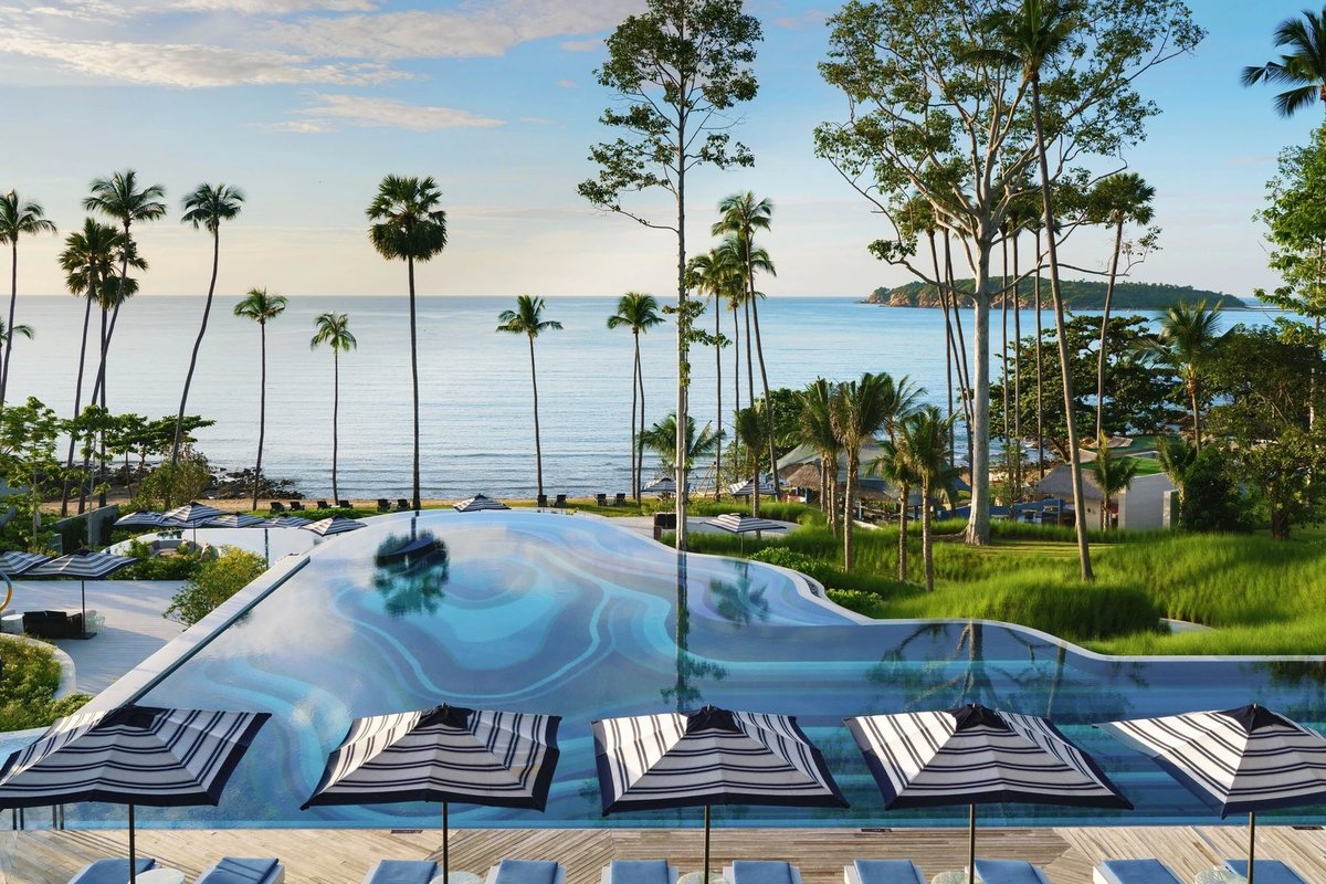 The view of the pool at Hyatt Regency Koh Samui - Luxury Escapes