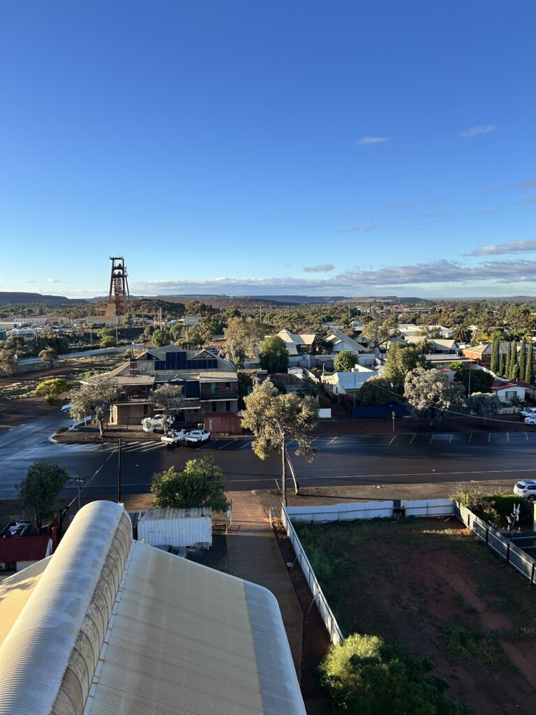 A view of Kalgoorlie