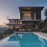 The view of Villa Skyfall and its pool - Luxury Escapes