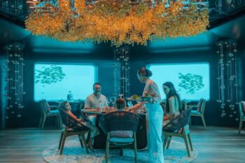 The Maldives Resort With an Underwater Restaurant & Floating Padel Court