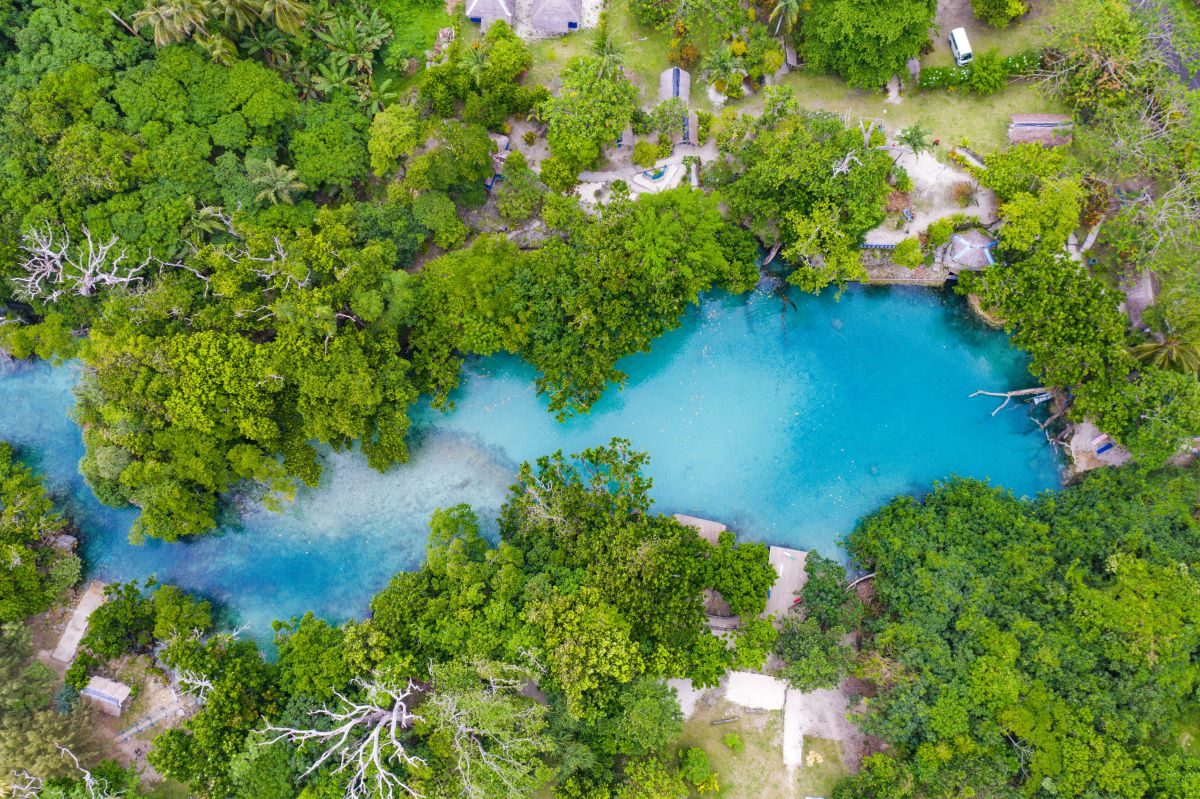 The Blue Lagoon in Port Vila, one of the reasons to go to Vanuatu - Luxury Escapes