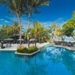 Outdoor pool at The ANVAYA Beach Resort Bali, where Kuta slows down