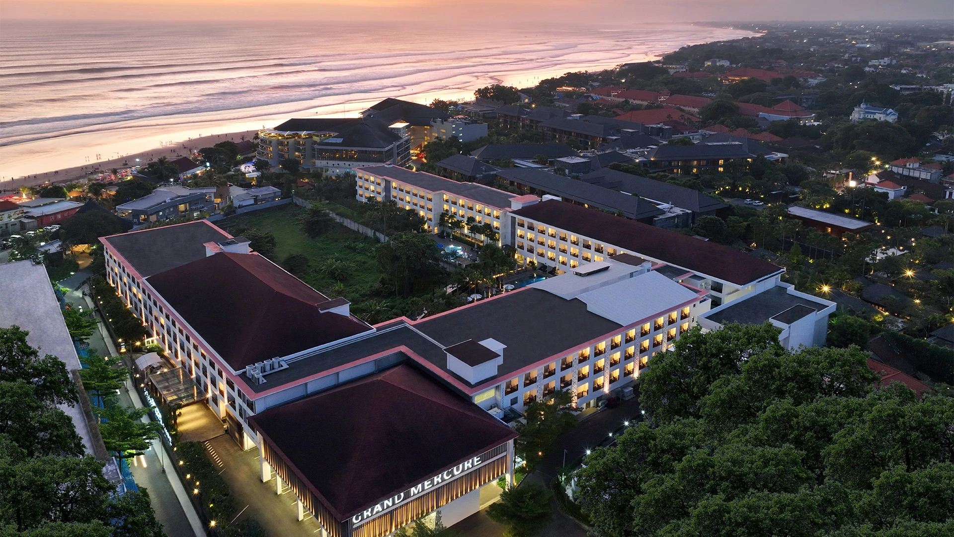 Bird's eye view of Grand Mercure Bali Seminyak - Luxury Escapes