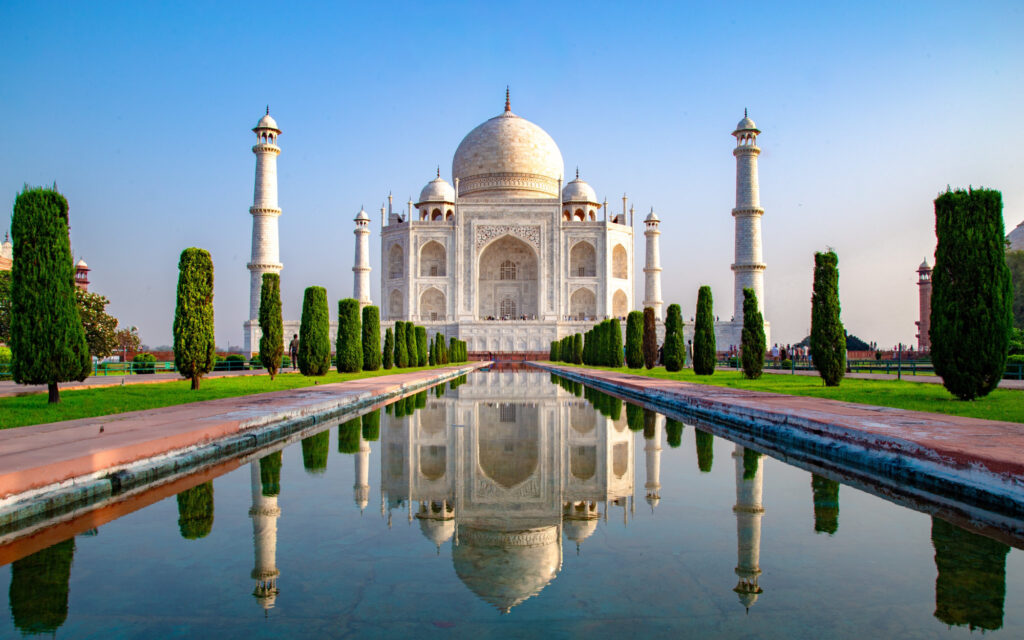 Taj Mahal in Agra India