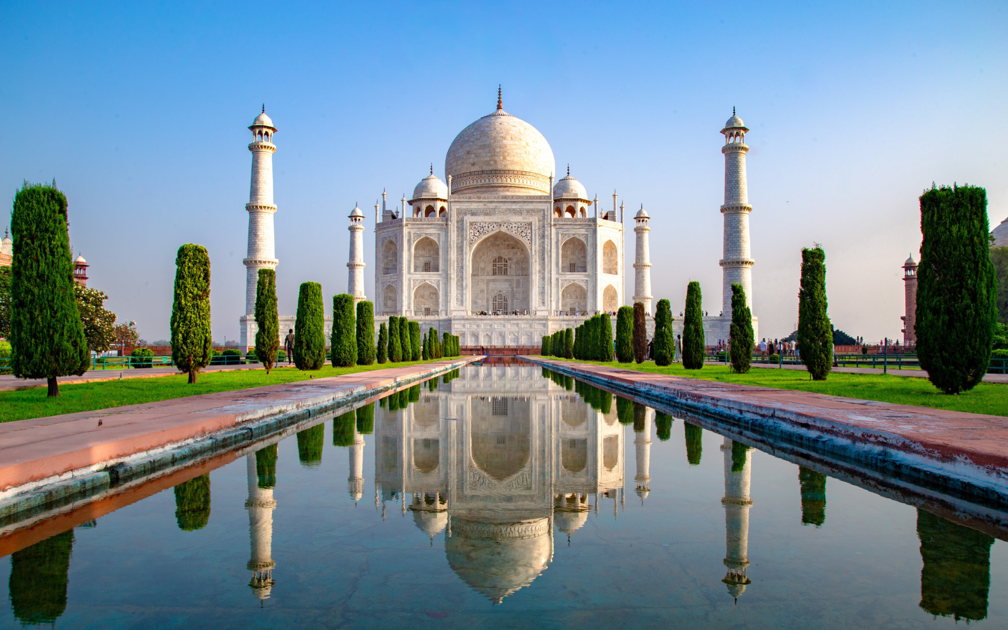Taj Mahal in Agra India