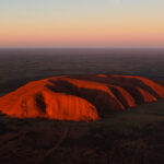 Uluru at sunset, Northern Territory, Australia