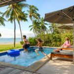 Private pool villa with family at Hilton Fiji Beach Resort & Spa, Denarau Island - Luxury Escapes