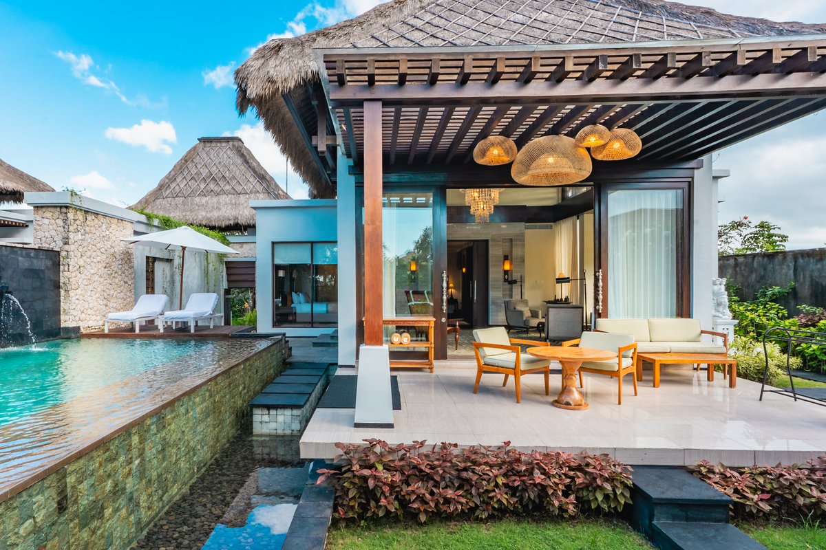 Private pool villa at Samabe Bali Suites & Villas. Luxury Escapes.