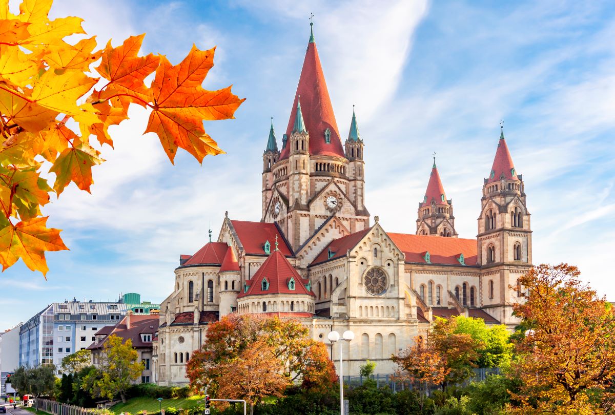 St. Francis of Assisi church, one of the best things to do in Vienna in autumn - Luxury Escapes