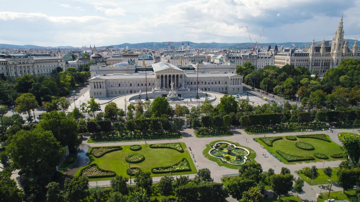 Austrian Parliament, one of the best things to do in Vienna in summer