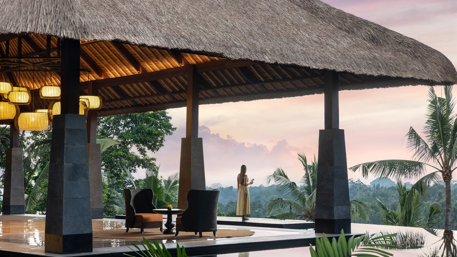 A woman enjoying the view at Impiana Private Villas Ubud - Luxury Escapes
