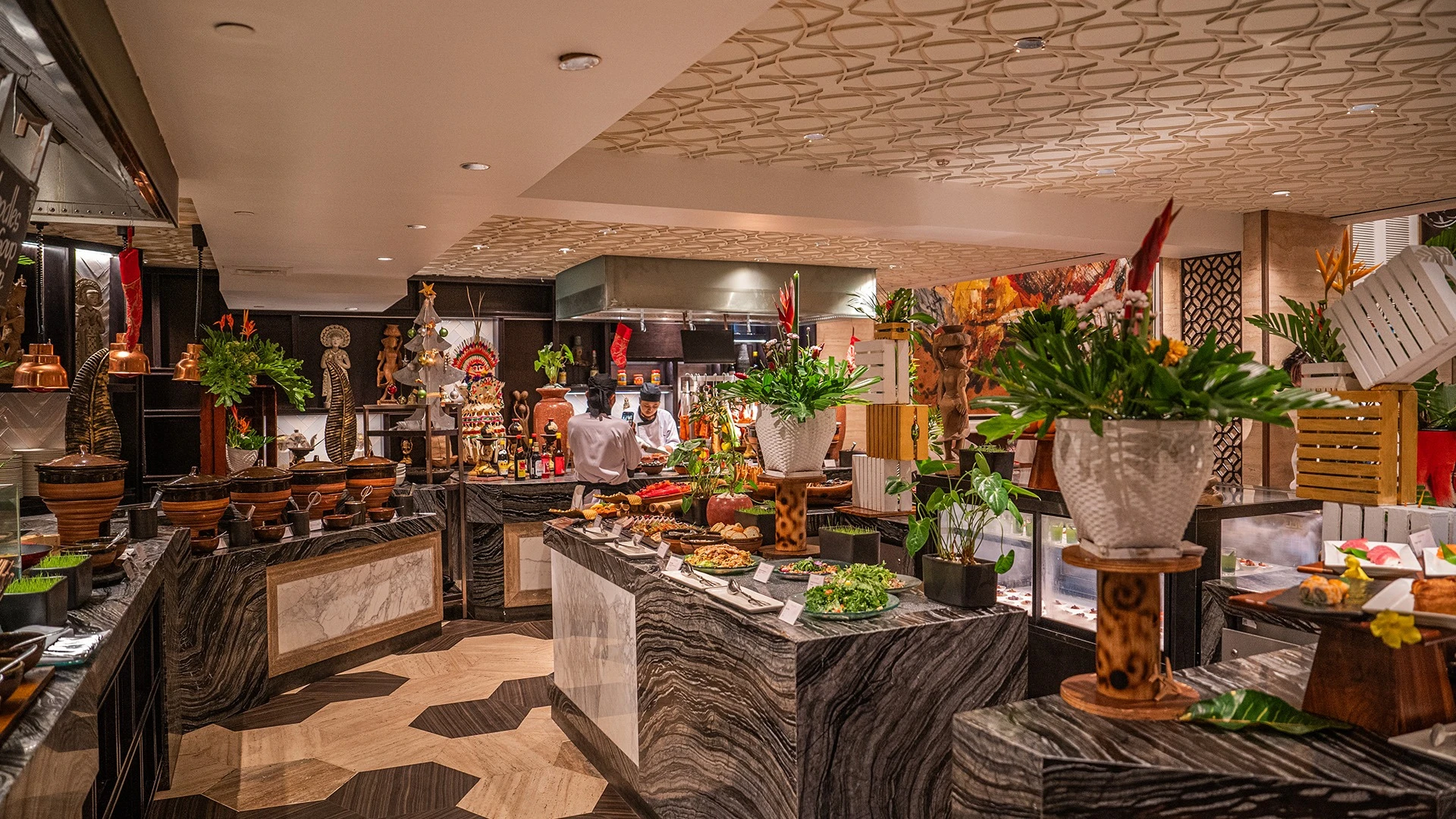 Restaurant at InterContinental Bali Resort - Luxury Escapes.
