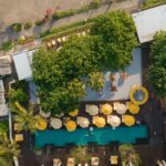 Aerial shot of Grand Seminyak Lifestyle Boutique Bali Resort