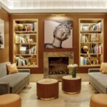 Lounge at Hotel Imperiale, Rome