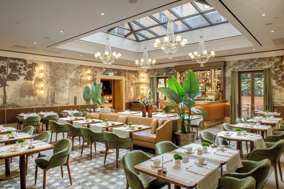 Restaurant at Hotel Imperiale by OMNIA in Rome