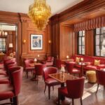 Bar interior at Raffles London at The OWO