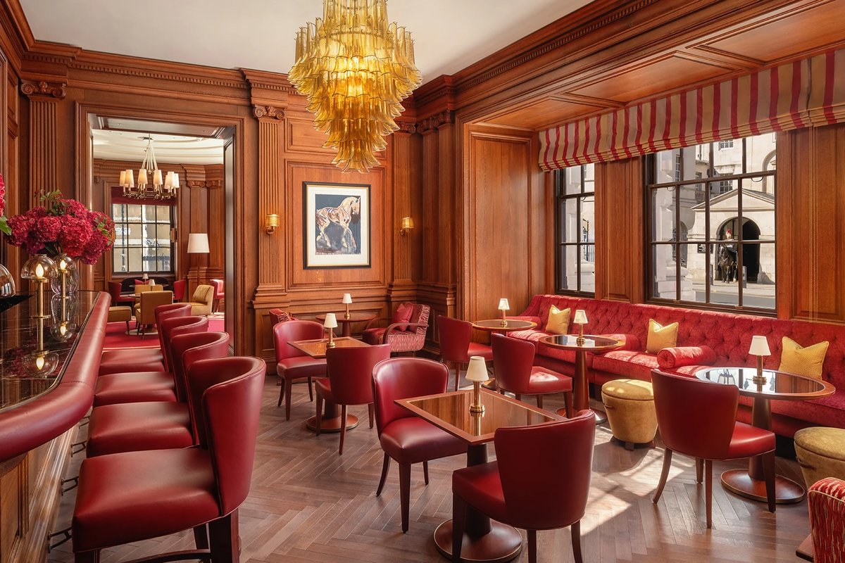 Bar interior at Raffles London at The OWO